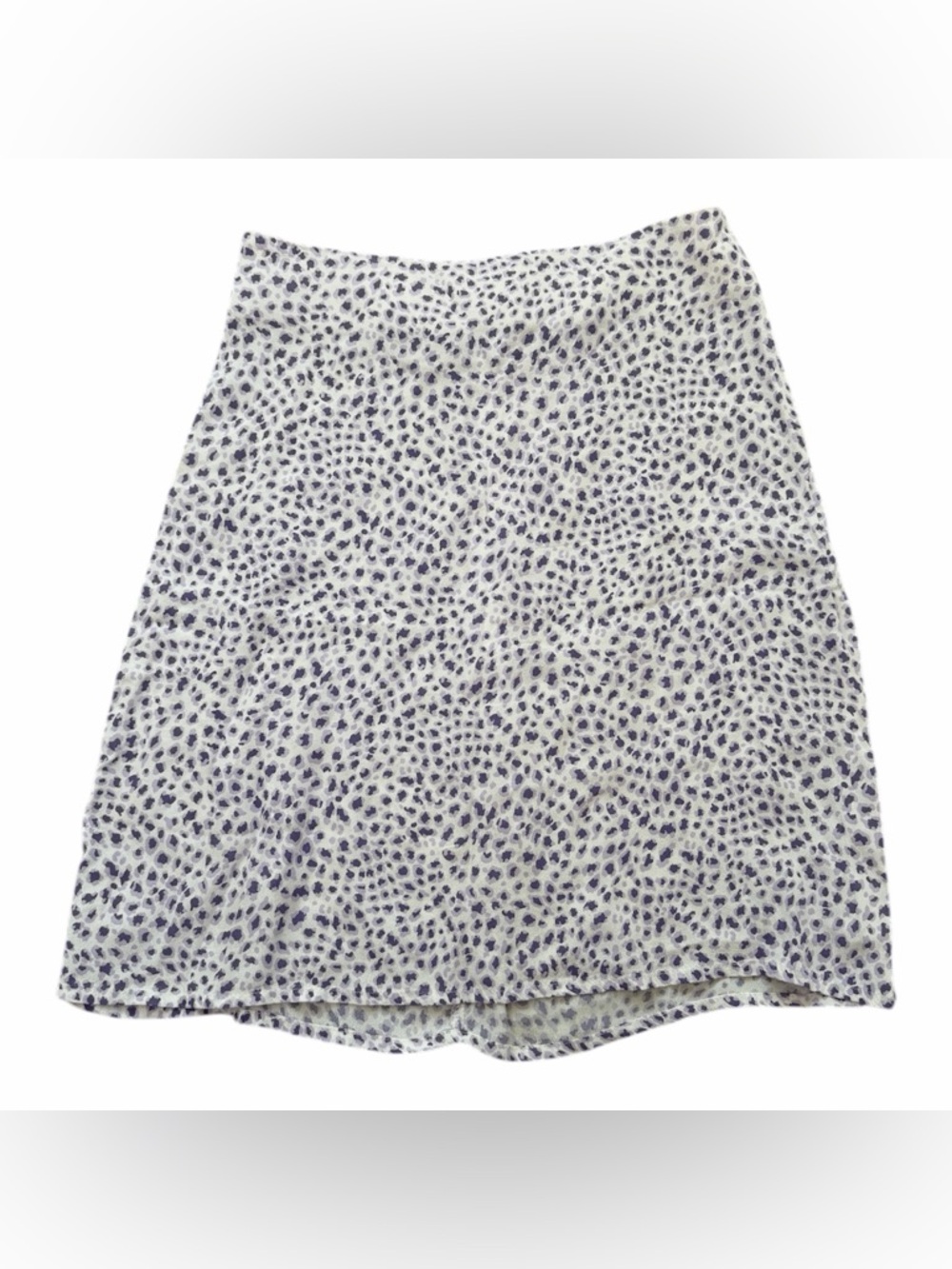 Brandy Melville Purple Leopard Print Skirt